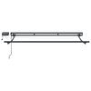 vidaXL Manueller Markisenrahmen mit LEDs Beige 3,5 x 2,5 m