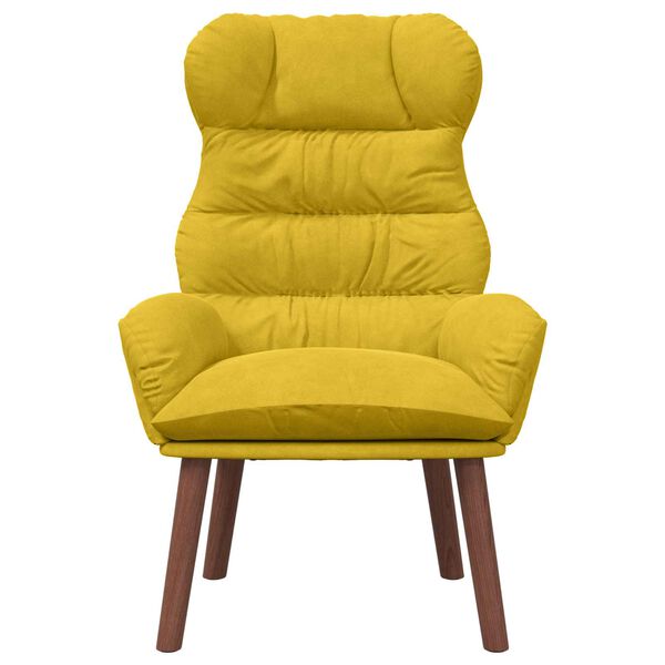 vidaXL Sessel Gelb 69 x 74 x 93 cm Samt