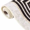 vidaXL Teppich Waschbar 80x300 cm Hellbeige Rutschfest