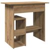 vidaXL Schreibtisch Artisan-Eiche 80x45x74 cm Holzwerkstoff