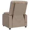vidaXL Relaxsessel Cappuccino-Braun Kunstleder