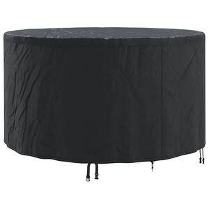 vidaXL M&ouml;belbezug Schwarz 157 x 157 x 71 cm 600D Oxford Stoff