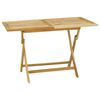 vidaXL 5-tlg. Garten-Essgruppe Teak Massivholz