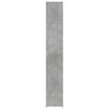 vidaXL Highboard Betongrau 30x42,5x185 cm Holzwerkstoff