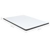 vidaXL Boxspringbett Dunkelgrau Stoff 140x200 cm