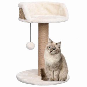vidaXL Katzenbaum mit Kratzs&auml;ule 49 cm Seegras
