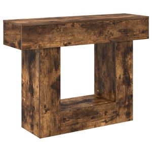 vidaXL Ger&auml;ucherte Eiche 101 x 30 x 74 cm