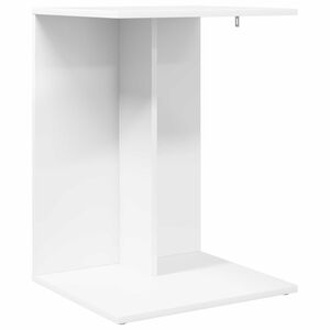 vidaXL Beistelltisch Wei&szlig; 45 x 40 x 62,5 cm Holzwerkstoff