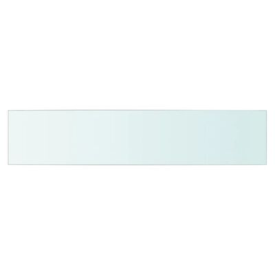 vidaXL Regalböden 2 Stk. Glas Transparent 70 x 15 cm
