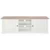 vidaXL TV-Schrank Wei&szlig; 120x30x40 cm Holz