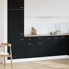 vidaXL H&auml;ngeschrank mit Regal Schwarz Eichen-Optik 80 x 31 x 81,5 cm