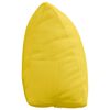 vidaXL R&uuml;ckenkissen Helles Gelb 45 x 20 x 35 cm Stoff