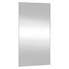 vidaXL Wandspiegel 50x100 cm Glas Rechteckig