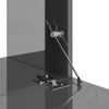 vidaXL 10-tlg. TV-Schrank-Set Hochglanz-Grau Holzwerkstoff