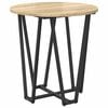 vidaXL Beistelltisch-Set 2 pcs Sonoma Eiche und Schwarz