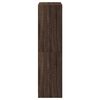 vidaXL Highboard mit T&uuml;ren Braun Eiche-Optik 68x37x142cm Holzwerkstoff
