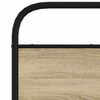 vidaXL Ersatz-Kopfteil Sonoma-Eiche 150 cm Stahl und Holzwerkstoff