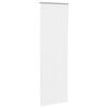vidaXL Verdunkelungsrollo Wei&szlig; 75x210cm Stoffbreite 70,7 cm Polyester