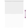 vidaXL Verdunkelungsrollo Wei&szlig; 100x175cm Stoffbreite 95,7cm Polyester