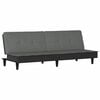 vidaXL Schlafsofa Dunkelgrau Stoff