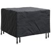 vidaXL M&ouml;belbezug 60 x 60 x 45 cm 600D Oxford Stoff Rechteckig Schwarz