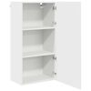 vidaXL H&auml;ngeschrank mit Speicher Wei&szlig; 50 x 31 x 100 cm Holzwerkstoff
