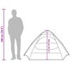 vidaXL Kuppel-Campingzelt 2 Personen Blau Wasserdicht