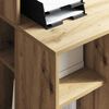 vidaXL Schreibtisch Artisan-Eiche 90 x 48 x 101,5 cm Holzwerkstoff