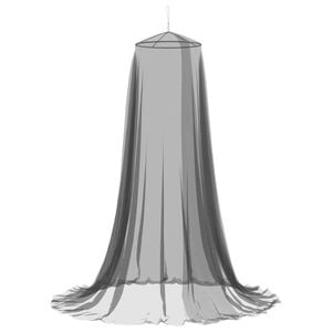 vidaXL Moskito-Netz f&uuml;r das Bett 156 Mesh Schwarz ⌀56 x 220 cm