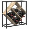 vidaXL Weinregal Sonoma-Eiche 51 x 18 x 52,5 cm Holzwerkstoff