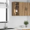 vidaXL H&auml;ngeschrank Riga Artisan-Eiche 20x29,5x60 cm Holzwerkstoff