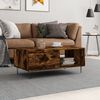 vidaXL Couchtisch R&auml;uchereiche 90x50x36,5 cm Holzwerkstoff