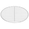 vidaXL Grillrost Silber 43 x 43 cm Edelstahl