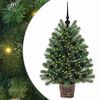 vidaXL K&uuml;nstlicher Weihnachtsbaum Gr&uuml;n 95 cm PE und PVC