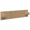 vidaXL Kopfteil mit Schrank 3 pcs Artisan-Eiche Holzwerkstoff