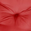 vidaXL Gartenbank-Auflage Rot 120x(50+50)x7 cm Oxford-Gewebe