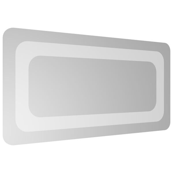 vidaXL LED-Badspiegel 20x40 cm