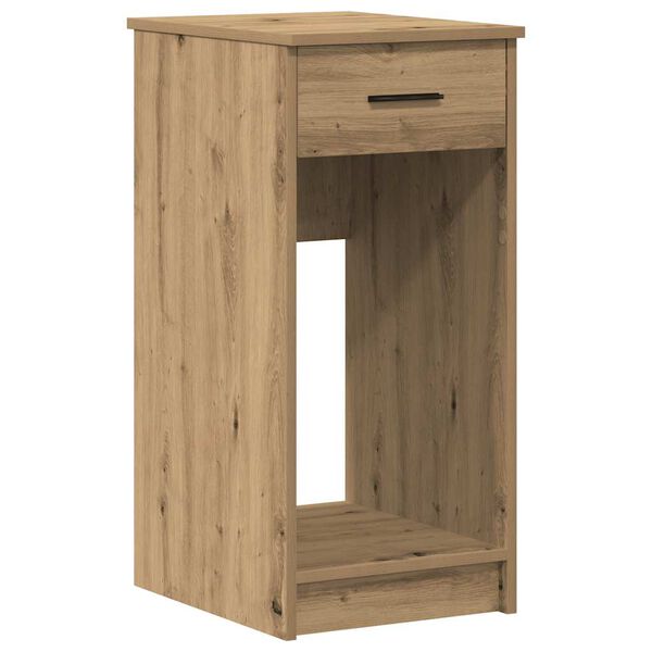 vidaXL Computerschrank mit Schublade Artisan-Eiche 35x45x77 cm