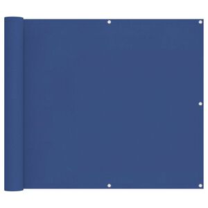 vidaXL Balkonsichtschutz Blau 100 x 600 cm Oxford-Stoff