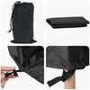 vidaXL M&ouml;belbezug Uni Schwarz 135 x 135 x 90 cm Stoff