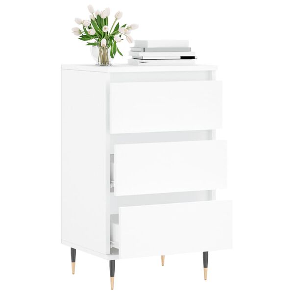 vidaXL Sideboard Wei&szlig; 40x35x70 cm Holzwerkstoff