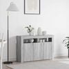 vidaXL Sideboard Graues Sonoma 116 x 30 x 75 cm Holzwerkstoff
