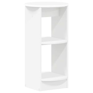 vidaXL Seitenschrank Wei&szlig; Holzwerkstoff