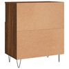 vidaXL Sideboards 2 Stk. Braun Eichen-Optik Holzwerkstoff