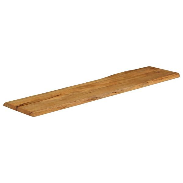 vidaXL Tischplatte mit Baumkante 160x40x3,8 cm Massivholz Mango