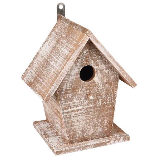 FLAMINGO Nistkasten f&uuml;r V&ouml;gel Gio Holz Wei&szlig;/Braun