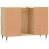 vidaXL Badschrank Sonoma-Eiche 80x33x60 cm Holzwerkstoff