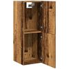 vidaXL Bad-H&auml;ngeschrank Altholz-Optik 30x30x80 cm Holzwerkstoff