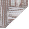 vidaXL Outdoor-Teppich ARAKIL Braun 120x180 cm PP