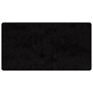 vidaXL Teppichl&auml;ufer Schwarz 80 x 150 cm 100% Polypropylen Tuft